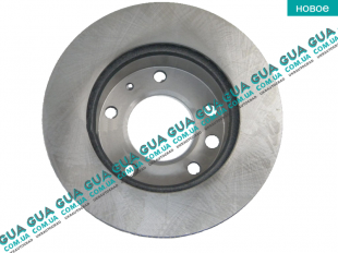 Тормозной диск вентилируемый передний   