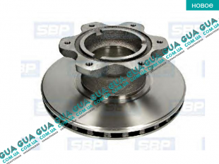 Тормозной диск вентилируемый задный ( R 17.5 ) ( 324 x 30 мм )   