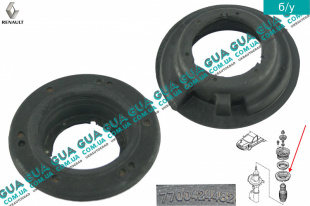 Опора / подушка амортизатора переднего ( проставка пружины нижняя 1 шт.)   