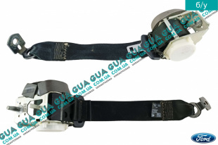 Ремень безопасности инерционный задний левый / правый   