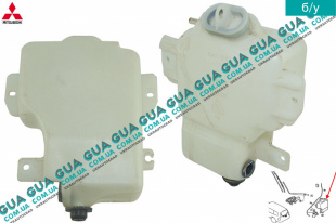 Бачок стеклоомывателя  ( омывателя заднего окна ) Mitsubishi / МИТСУБИСИ PAJERO III 2000-2006 / ПАДЖЕРО 3 00-06 3.2DI-D (3200 куб.см.)