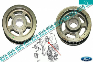Шестерня ГРМ распредвала ( шкив , привод )   