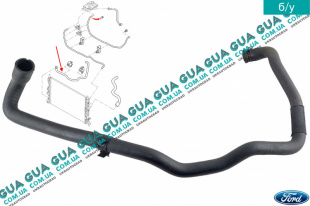 Патрубок / трубка системы охлаждения ( шланг радиатора / нижний ) Volvo / ВОЛЬВО S40 II 1.6D (1560 куб.см.)