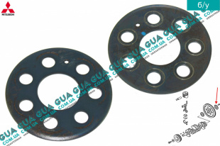 Переходной фланец маховика АКПП Mitsubishi / МИТСУБИСИ PAJERO IV 2006- / ПАДЖЕРО 4 06- 3.2DI-D (3200 куб.см.)