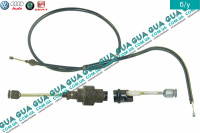 Трос ручного тормоза правый L1698мм Seat / СЕАТ TOLEDO II 1999-2006 2.3 V5 (2324 куб.см.)