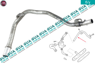 Патрубок / трубка системы охлаждения масла   