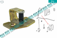 Скоба замка передней / задней двери левой / правой ( фиксатор / зацеп / петля / боек )