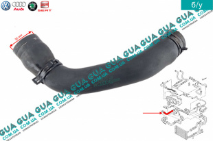 Патрубок / трубка системы охлаждения    