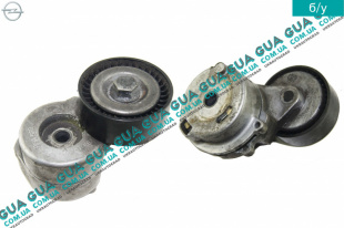 Натяжной механизм ремня генератора ( Натяжная планка / ролик / натяжитель )   