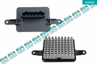 Реостат печки ( резистор, регулятор оборотов печки, сопротивление )   