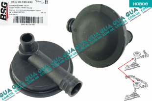 Сапун / клапан pcv ( вентиляции картерных газов )   