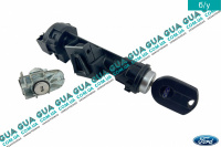 Замок зажигания ( Замок вала рулевого колеса / личинка замка водителя ) ( Комплект )