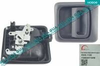 Ручка боковой ( сдвижной ) правой двери наружная	