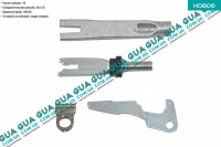 Саморегулируемый механизм / распорная планка правая задних тормозных колодок ( трещетка под барабан )