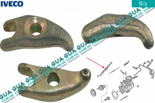 Бугель крепления форсунки ( зажым / держатель )   