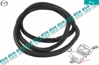 Уплотнитель крышки багажника ( хетчбек ) Mazda / МАЗДА 323 F 1998-2004 1.4 (1324 куб.см.)