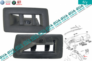 Дефлектор / воздушная заслонка обдува кабины   