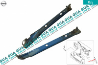 Опора радиатора передняя ( левая ) Nissan / НИССАН ALMERA N16 / АЛЬМЭРА Н16 2.2 DCI ( 2184 куб.см.)