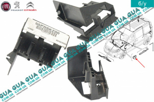 Кронштейн крепления електропроводки   