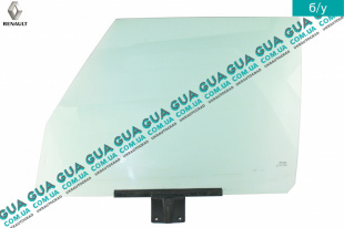 Стекло двери передней левой   