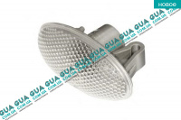 Указатель поворота боковой повторитель белый ( поворотник )на крыле