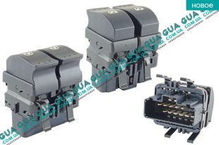 Кнопка стеклоподъемника левая   