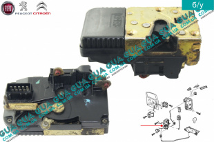 Замок передней правой двери ( электрический 9 пинов )    