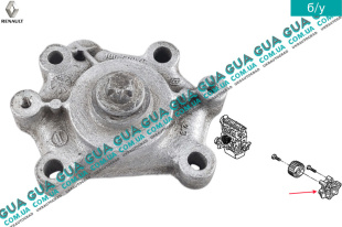 Кронштейн крепления ролика ремня ГРМ   