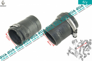 Патрубок интеркулера от турбины к радиатору   