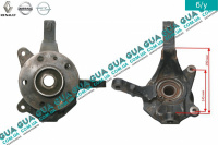 Поворотный кулак / цапфа левая с ступицей под ABS / АБС Z 27 усиленный