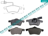 Тормозные колодки передние ( R 15 )