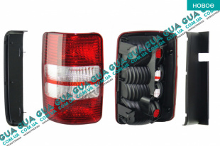 Фонарь задний левый c 10-    