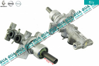 Главный тормозной цилиндр без бачка ( на 4 выхода L=50mm )