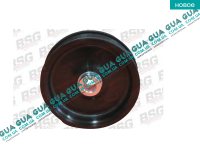 Шкив насоса гидроусилителя руля ( Шкив привода ГУР ) ( пластик ) ( V 184 )