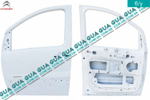 Дверь передняя левая   