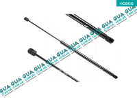  Амортизатор задней двери ( амортизатор крышки багажника ) телескопическая рейка