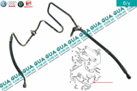 Шланг / патрубок гидроусилителя руля ( трубка высокого давления от ГУР к рейке )