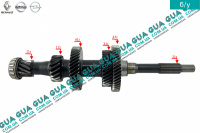 Первичный вал 6 ступенчатой КПП