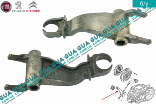 Вилка сцепления КПП   