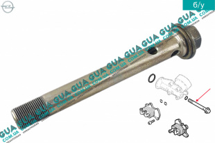 Штуцер масляного радиатора ( болт масляного охладителя / теплообменника / фильтра ) M20X175 Opel / ОПЕЛЬ CORSA C 2000-2009 / КОРСА С 00-09 1.7DTI V16 (1686 куб. см.)