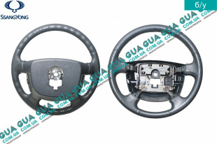 Руль под AirBag (рулевое колесо) SsangYong / САНГЙОНГ KYRON 2.0XDI (1998 куб.см.)