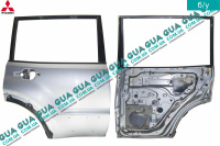 Дверь задняя правая Mitsubishi / МИТСУБИСИ PAJERO III 2000-2006 / ПАДЖЕРО 3 00-06 3.2DI-D (3200 куб.см.)