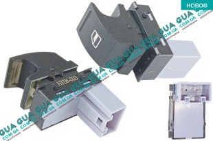 Кнопка стеклоподъемника правой двери   