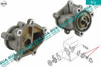 Корпус термостата / термостат / фланец охлаждающей жидкости  Nissan / НИССАН ALMERA N16 / АЛЬМЭРА Н16 2.2 DCI ( 2184 куб.см.)