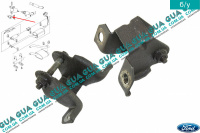 Кронштейн крепления выхлопной системы Ford / ФОРД C-MAX 2003-2007 / ФОКУС С-МАКС 2.0TDCI  (1997 куб. см.)