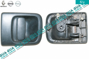 Ручка задней правой двери наружная   