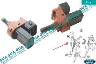 Датчик положения педали сцепления   