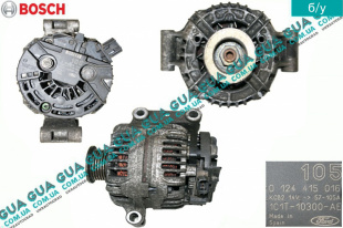 Генератор 105A Ford / ФОРД MONDEO III 2001-2007 / МОНДЕО 3 2.2TDCI (2198 куб.см.)