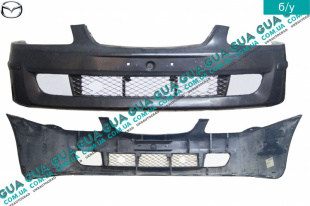 Бампер передний Mazda / МАЗДА 323 F 1998-2004 1.5 16V (1498 куб.см. )
