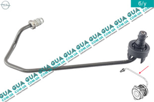 Трубка системы сцепления ( выжимного подшипника )   